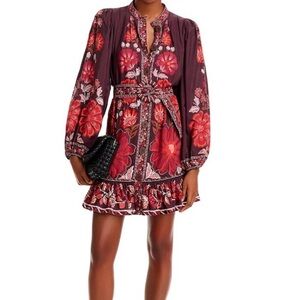 FARM Rio Gigi Tapestry Dress